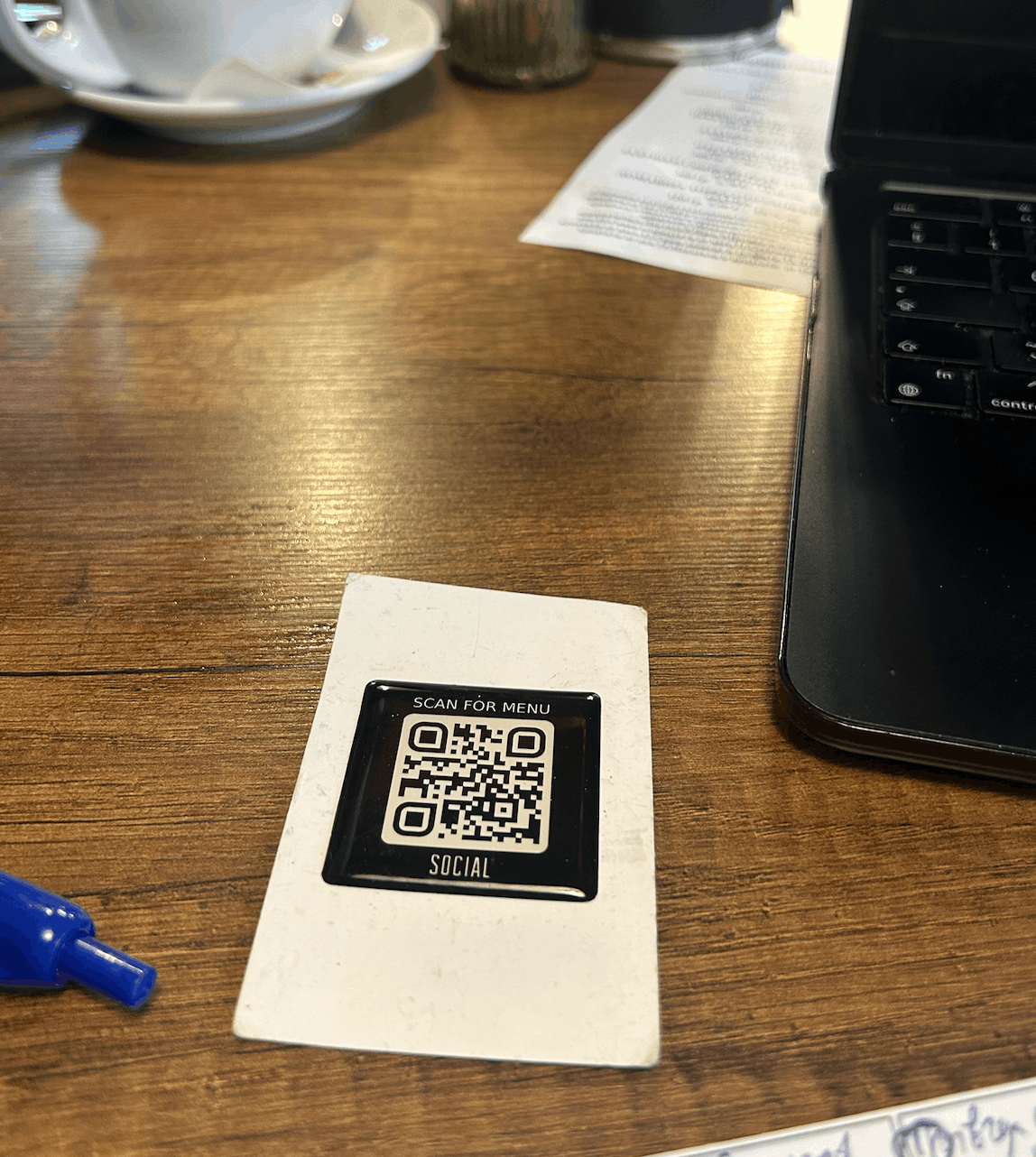 QR меню за заведение